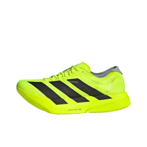 Adidas Adizero Adios Pro 4 Беговые кроссовки Низкие Зелёно-чёрные Унисекс
