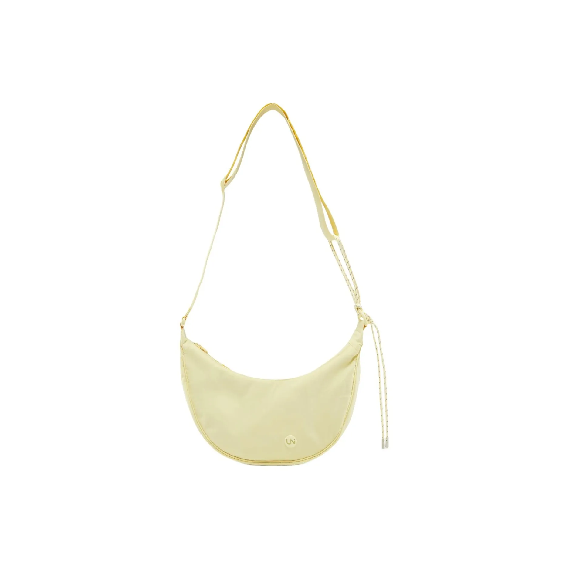 Полиамидная подкладка сумка через плечо унисекс нежный гусь желтый