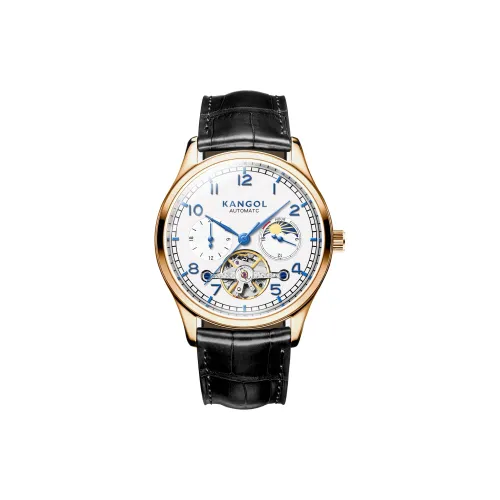 KANGOL Механические Мужские Часы Movement 42 мм Белые
