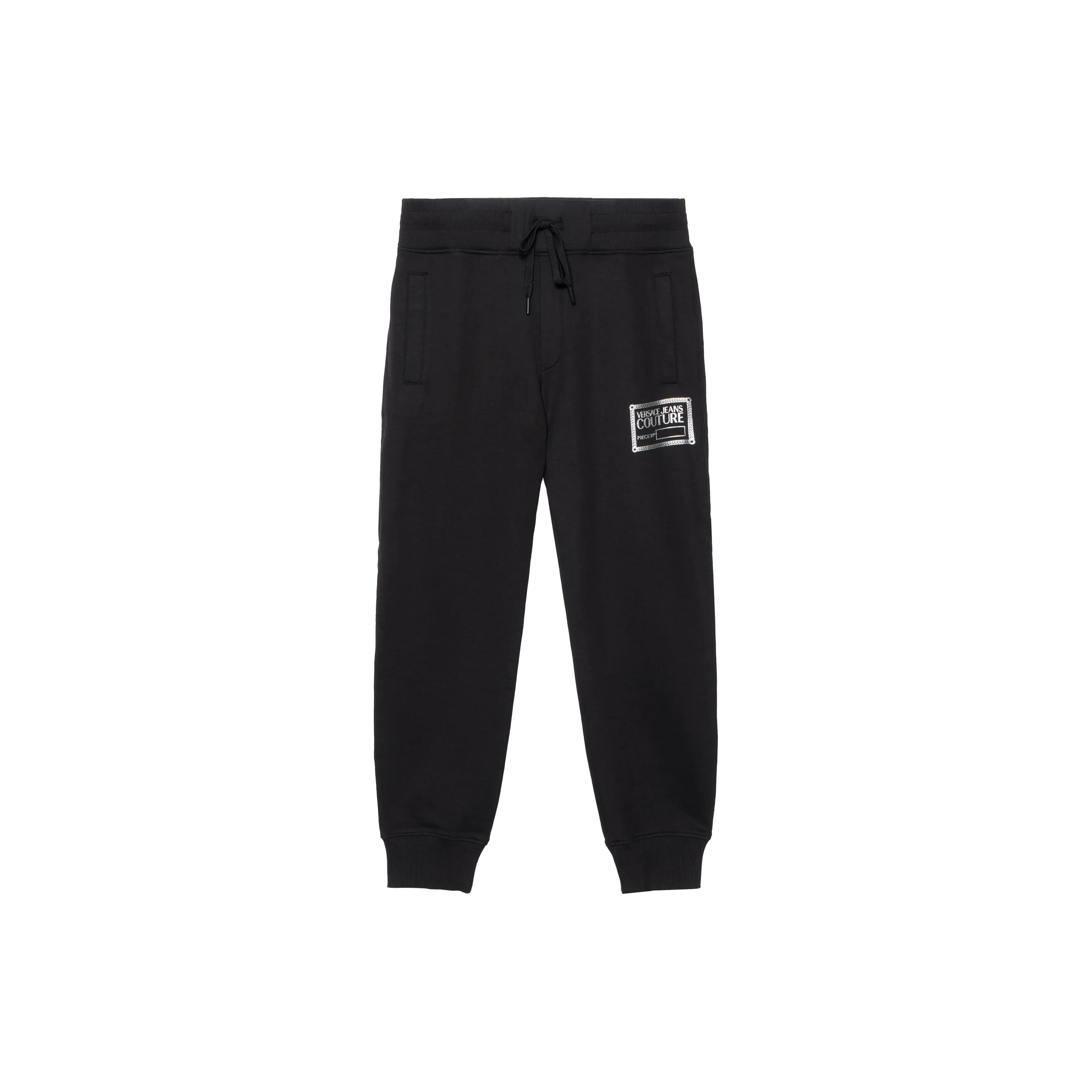 VERSACE JEANS COUTURE Logo Printed Drawstring Track Pants