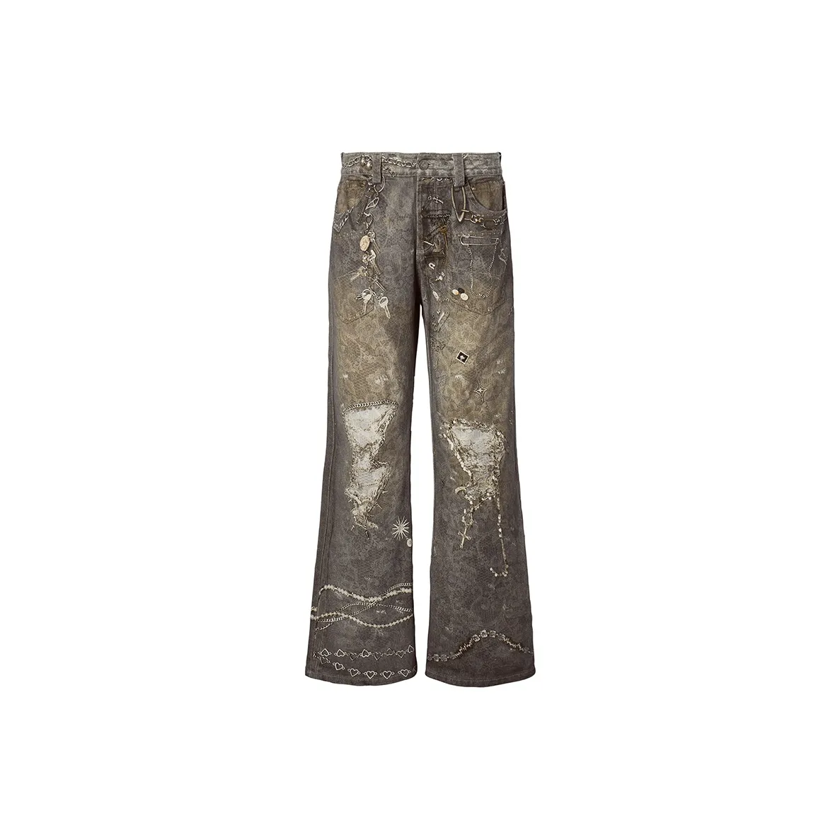 ROCAWEAR SS25 Jeans Unisex Dark Brown