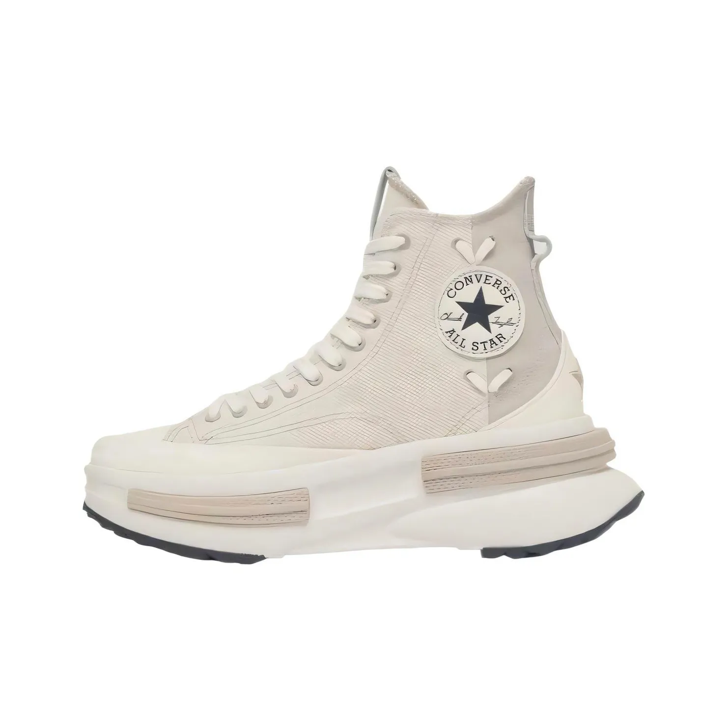Converse Run Star Legacy CX Cushioned Anti Slip And Wear Resistant Lightweight High Top Casual Shoes Unisex White
