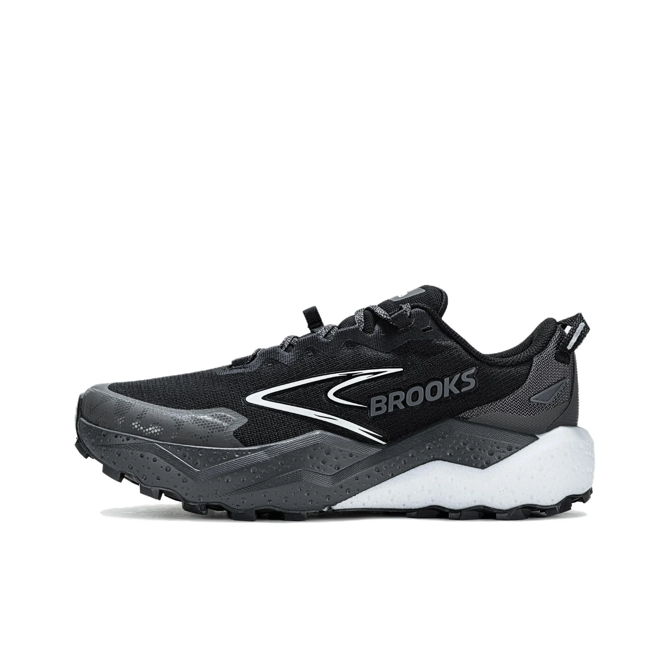 Brooks Износостойкие и Легкие Низкие Кроссовки для Беговых Трасс Мужские Черные