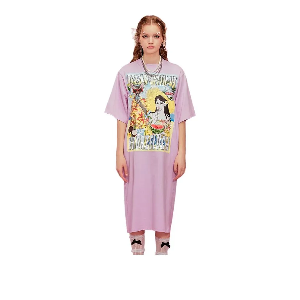 Bronze Lucia x KONGJIEXINYI Short Sleeved Dresses Women's