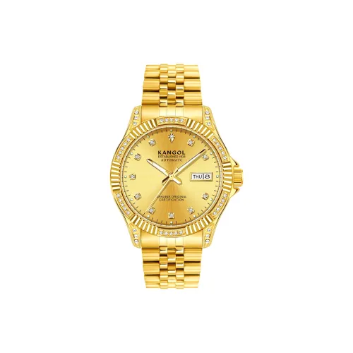 KANGOL Механические Мужские Часы Movement 40 мм Золотые