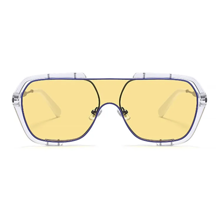 BERTHA Plate And Metal Irregular Shape Sunglasses Unisex
