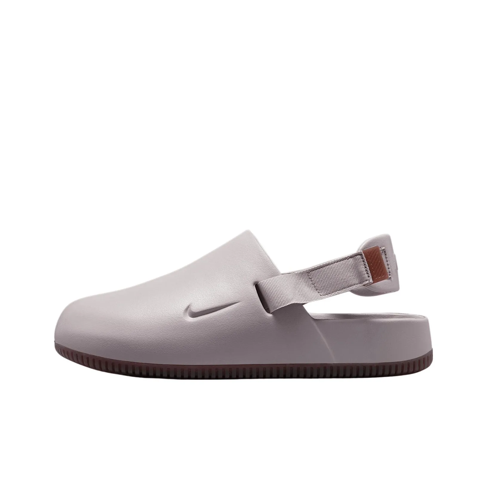 Nike Calm Mule College Grey Gum Medium Brown
