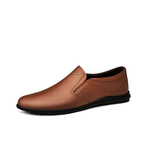 Reivantix Мужские повседневные туфли Low Top 5521 Коричневый Мужские