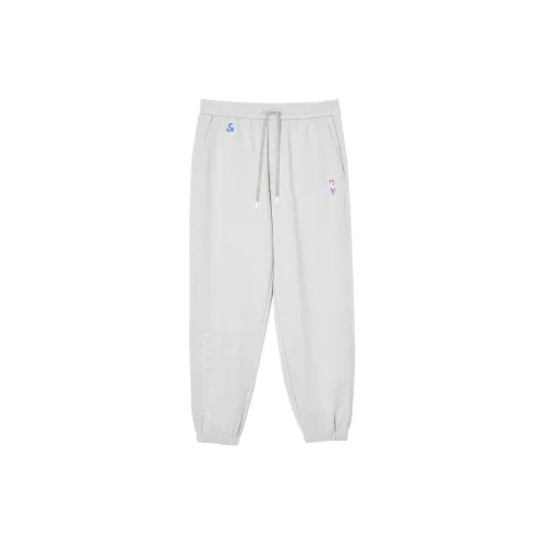 JACK&JONES Джек & JONES NBA Co Бренд G41 Светло-пшеничный серый Мужские Вязаные Тренировочные Брюки