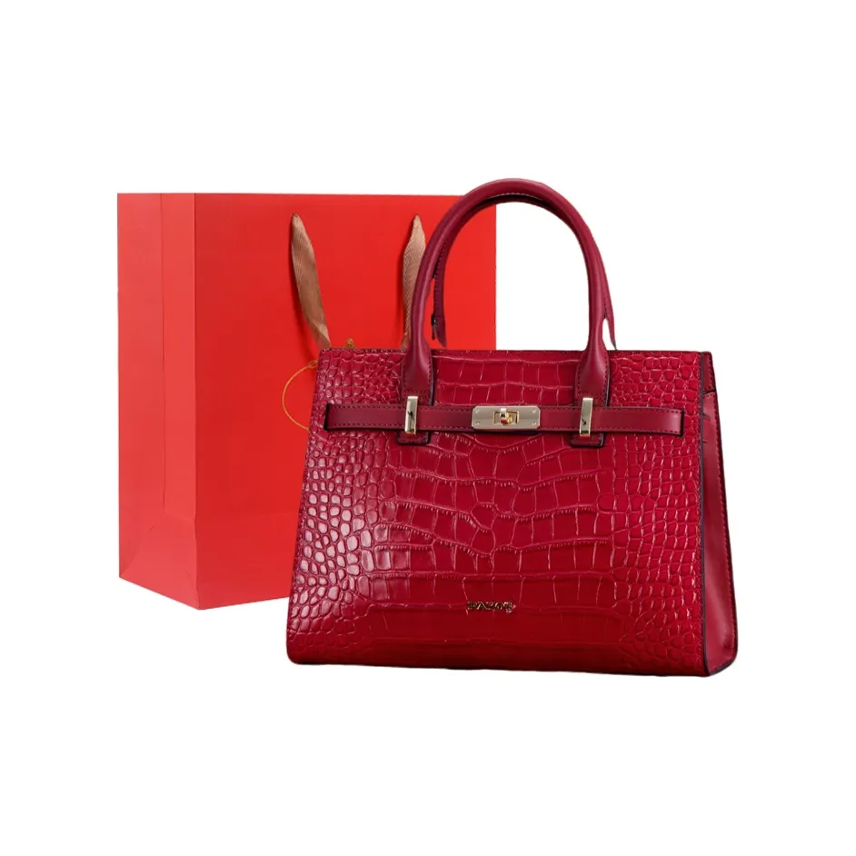 PAYOT Корова Кожа Сумка Одно Плечо Сумка через плечо Стандартная Женская Бургунди Мисти Синий Экрю Прусский Синий