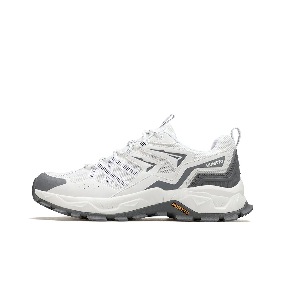 HUMTTO Устойчивость к истиранию Покрытие Отскок Низкий Топ Походная обувь Мужская