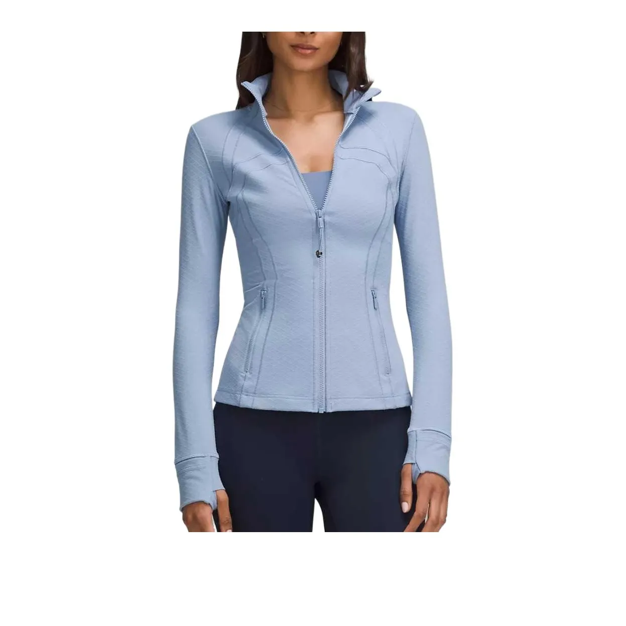 Lululemon Define Diamond Nulu Jackets Coats Women's Blue