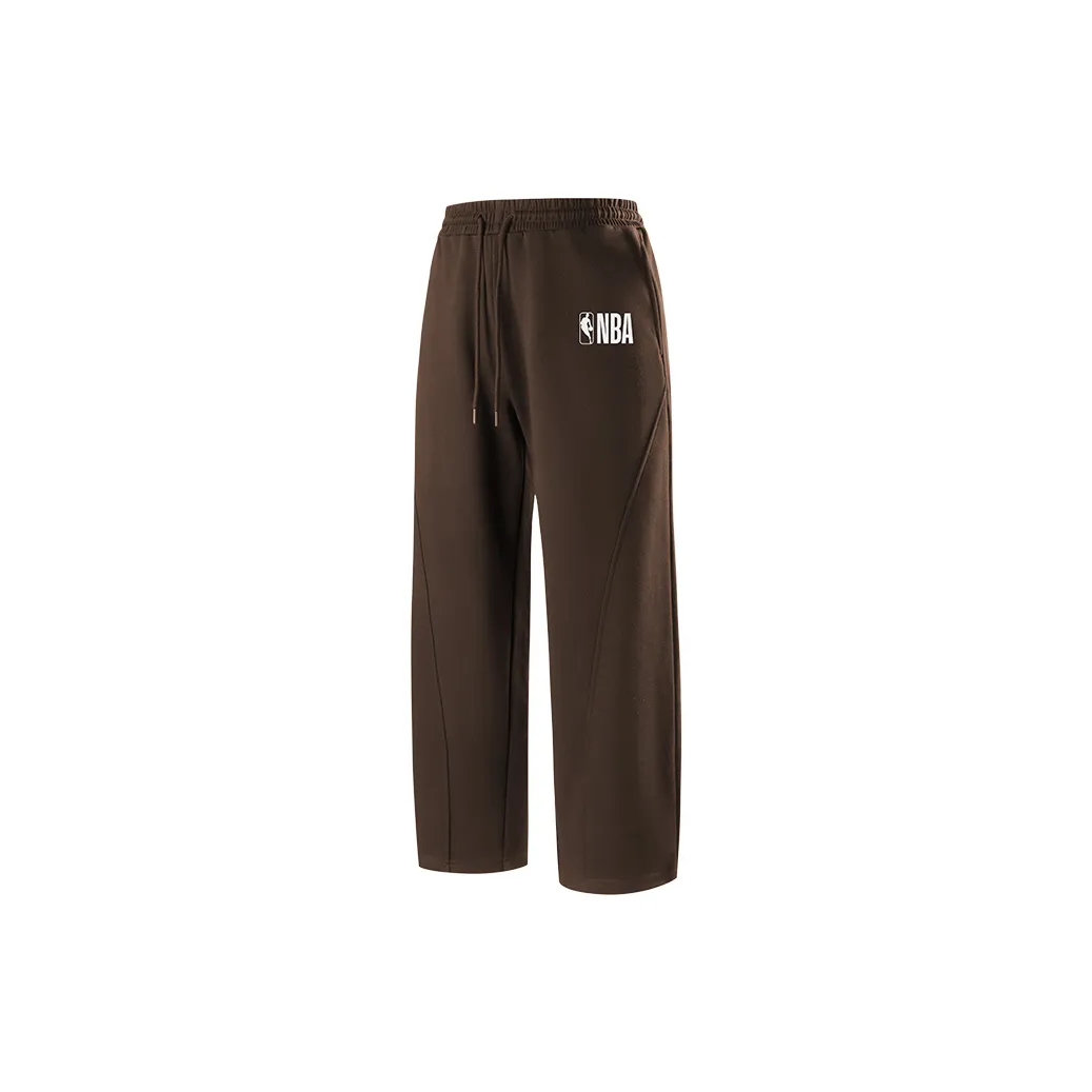 NBA Alliance Edition Вязаные тренировочные штаны унисекс коричневые