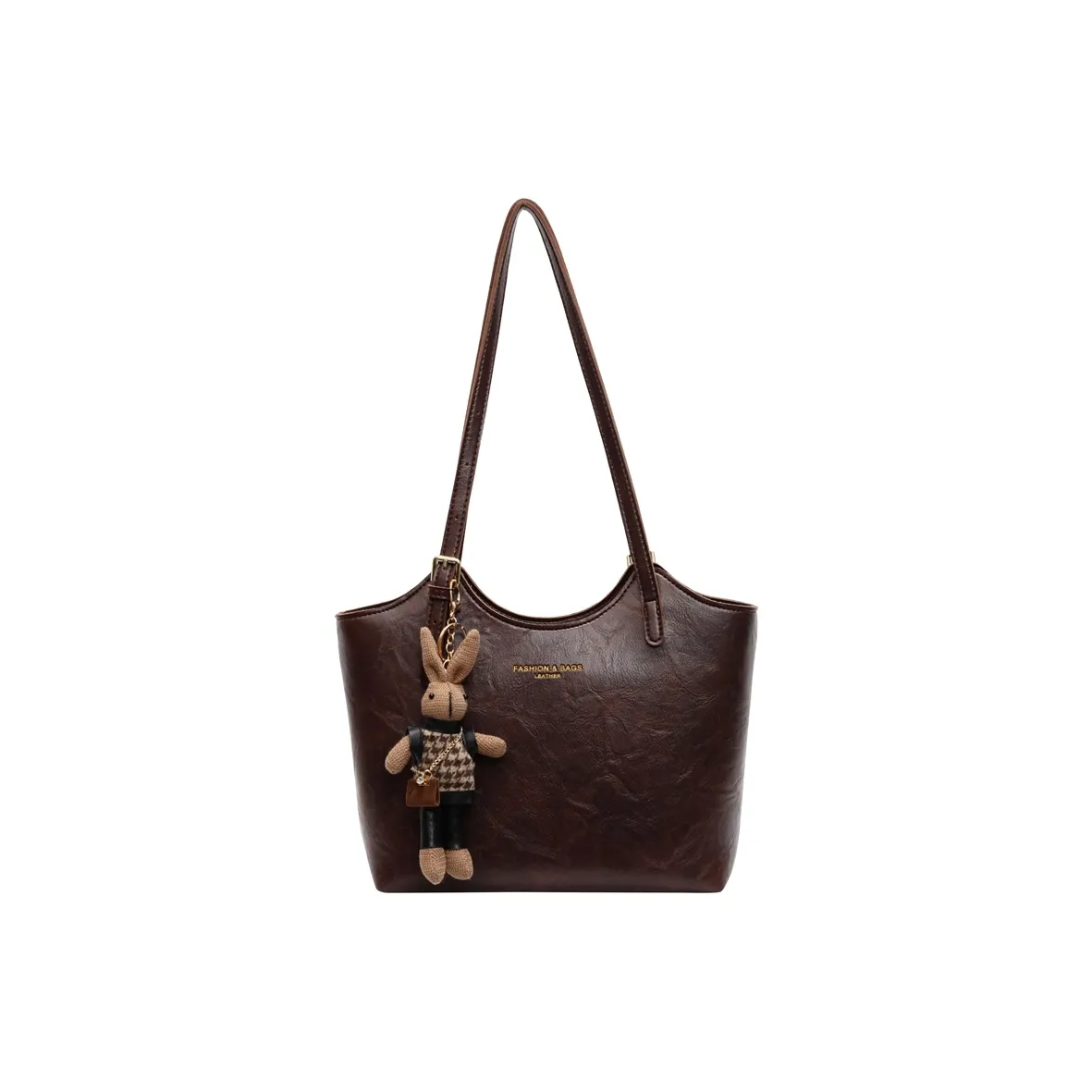 Single Warehouse ПУ (полиуретан) Сумка через плечо Стандартная Женская Кофейный Белый Черный Розовый