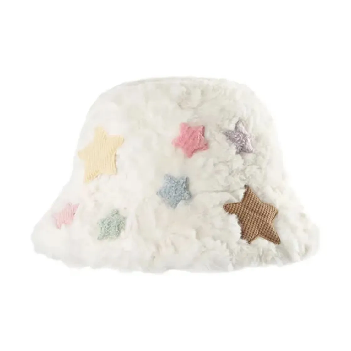 Eight Small Million Rabbit Hair Bucket Hats Unisex
