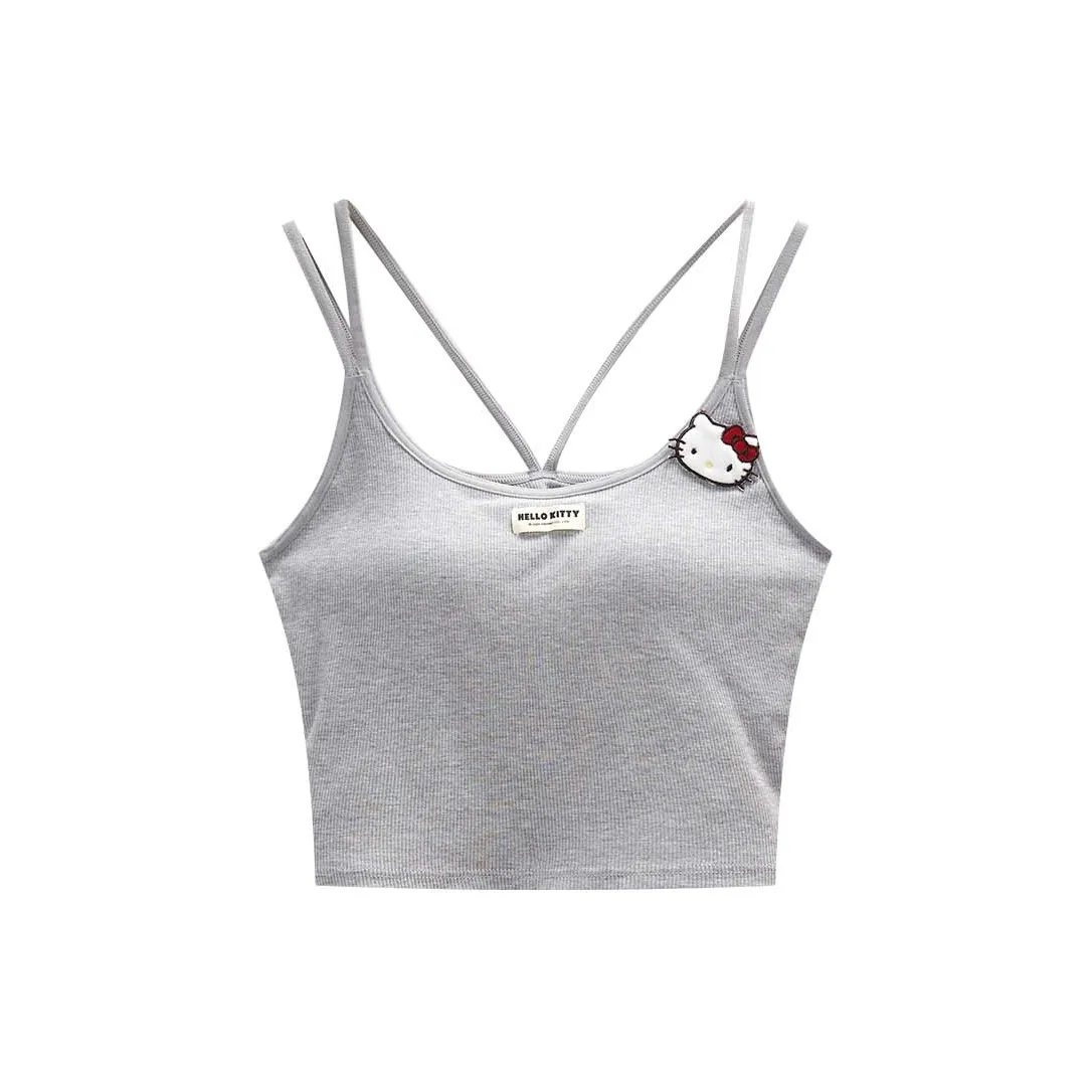 GUKOO x Hello Kitty Tank Top Women's Heather Gray