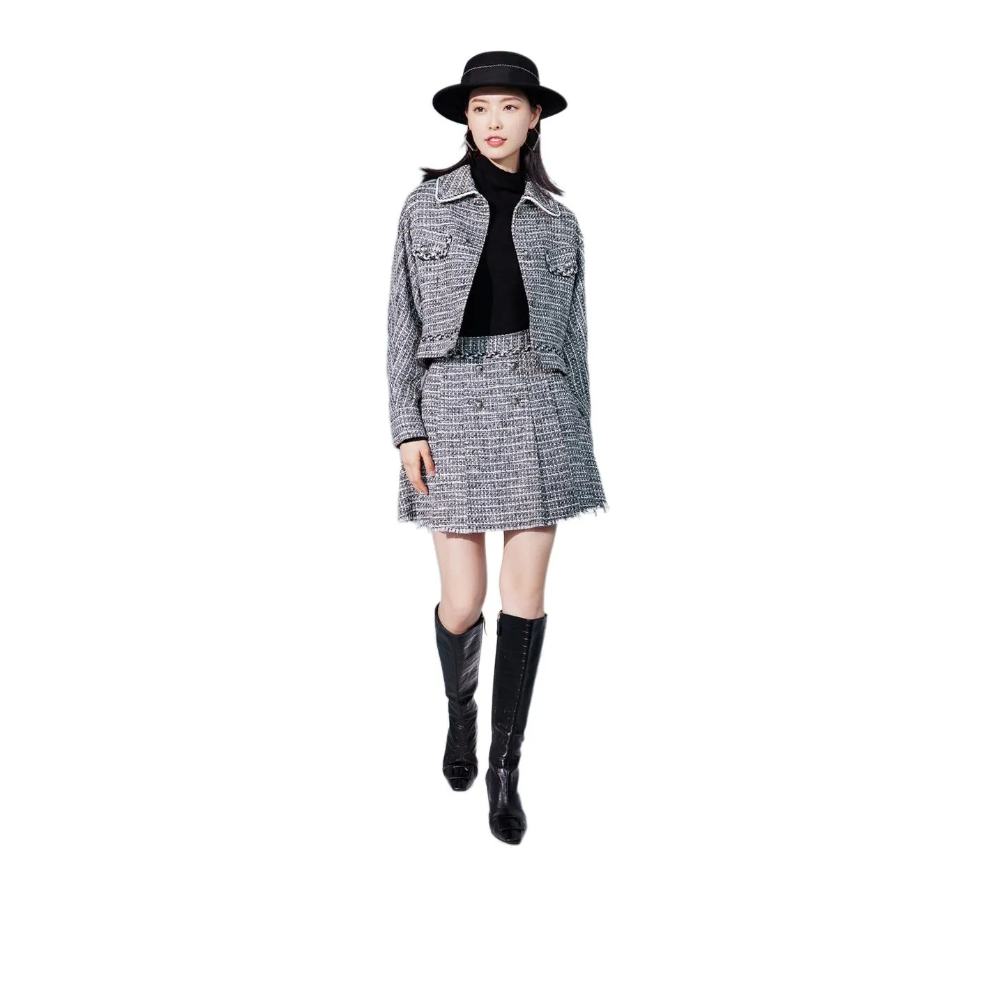 BBLLUUEE Jackets & Coats Women's Mist Gray