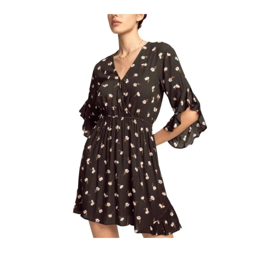 BILLABONG Short Sleeved Dresses Women's Black