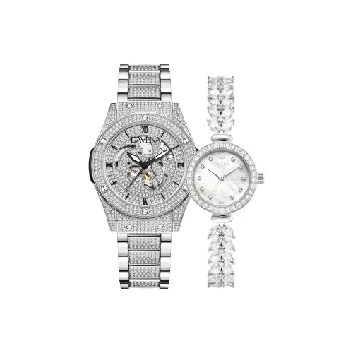 DAVENA Механический Movement Унисекс Shining Adventure Collection Часы 45mm*53mm*12mm Жемчужная раковина Цвет