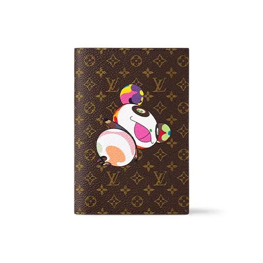 LOUIS VUITTON X Takashi Murakami Passport Cover Monogram