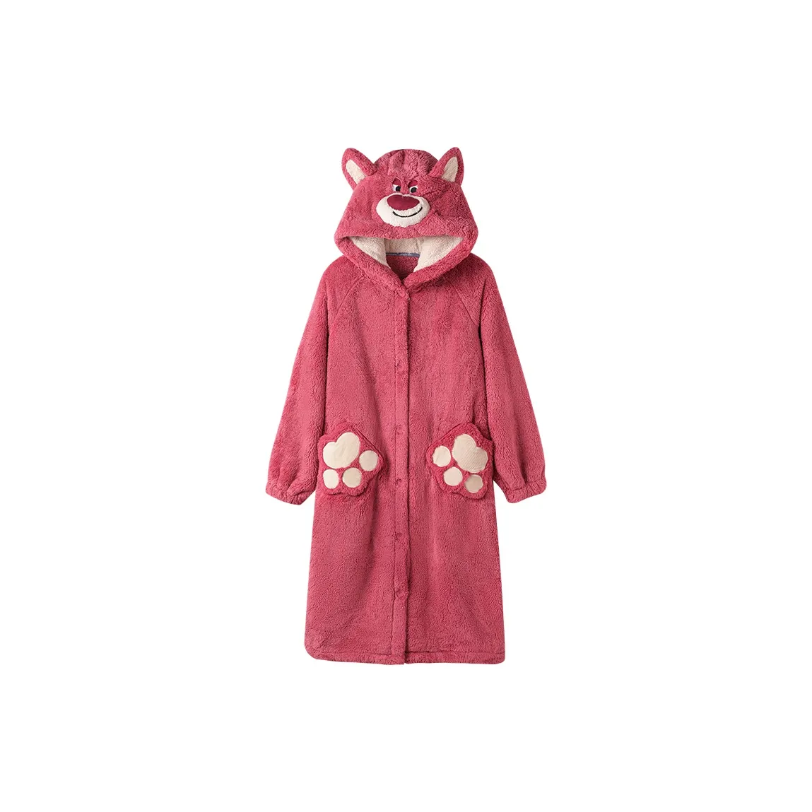 JINGYUN x Disney Pajama Robe Women's Silver Red