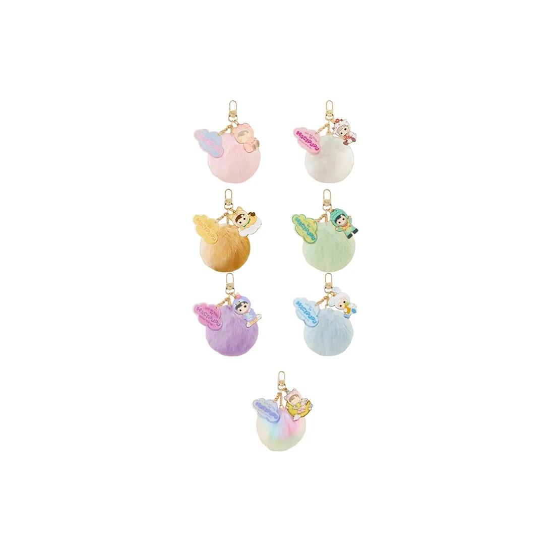 POP MART HACIPUPU Animal Stickers Слепые коробки Один Mystery Коробка Целая коробка 6 шт