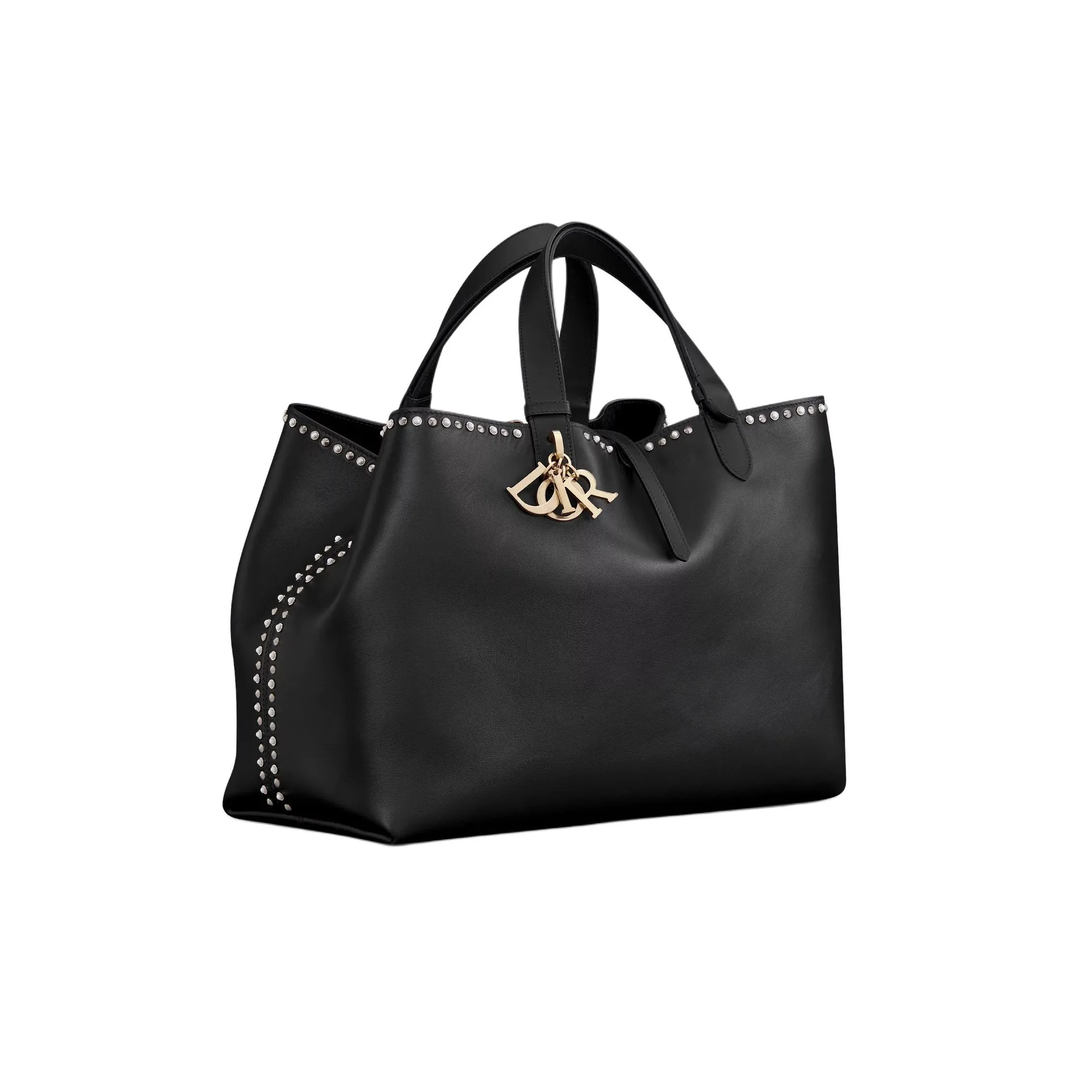 DIOR Toujours Calfskin Native Bag, One Shoulder Handbag Tubas Women's Black