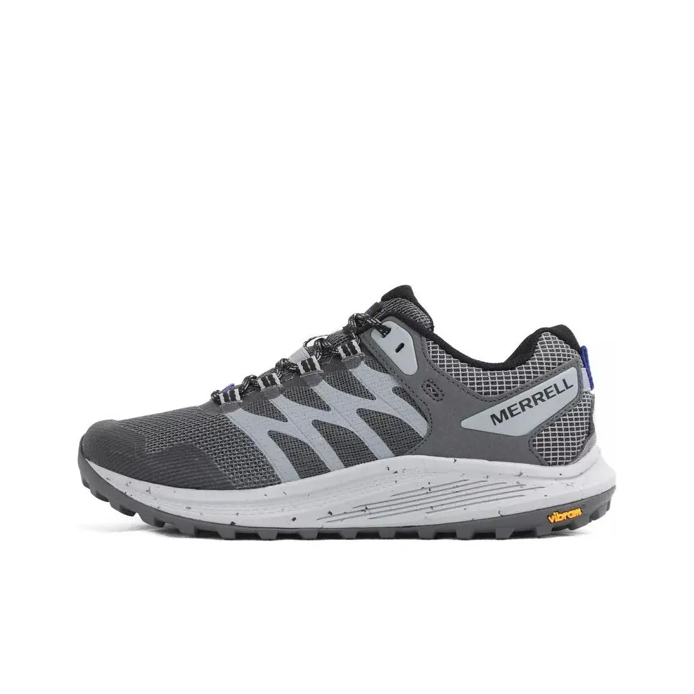 MERRELL Nova 3 Non slip Lightweight Low Top Trail Running Shoes Men's Gray