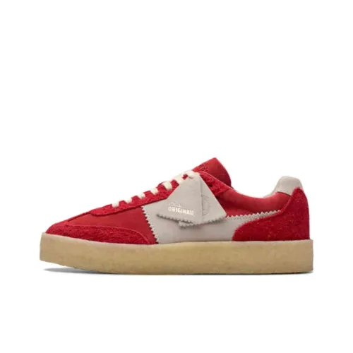 Clarks Originals Кроссовки для скейтбординга Низкие Серый Красный Мужские
