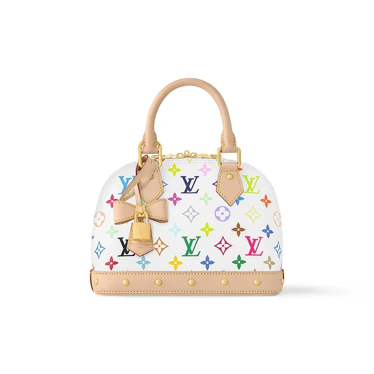 LOUIS VUITTON X Takashi Murakami Alma Bb White Multicolored