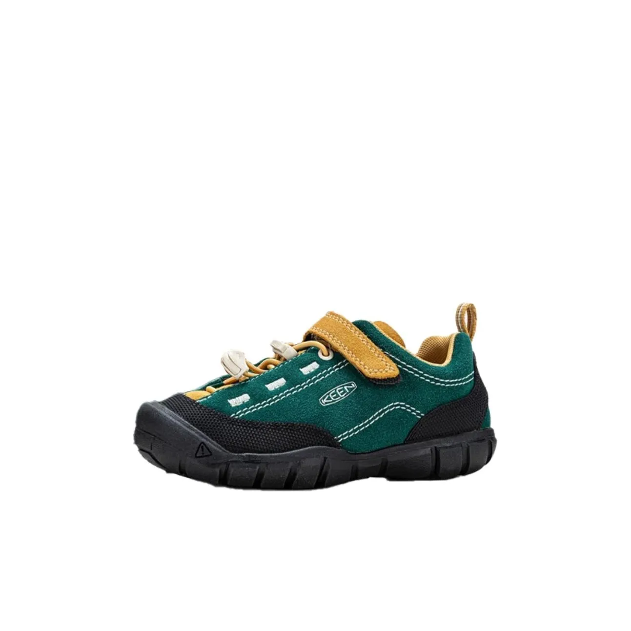 KEEN JASPER 2 Slip-on Устойчивый к истиранию Низкий Топ KIDS Lifestyle Shoes Черный Зеленый Детский Возраст 3-7 лет