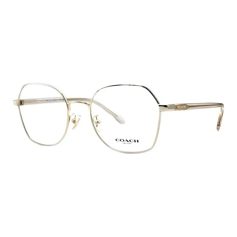 COACH Сплав Нерегулярная форма Оправы для очков Унисекс Золото