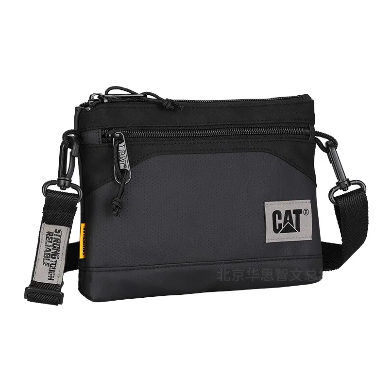 CAT 1.3L Shoulder Bag, Crossbody Bag, Outdoor Bag Polyester Multicolor Unisex