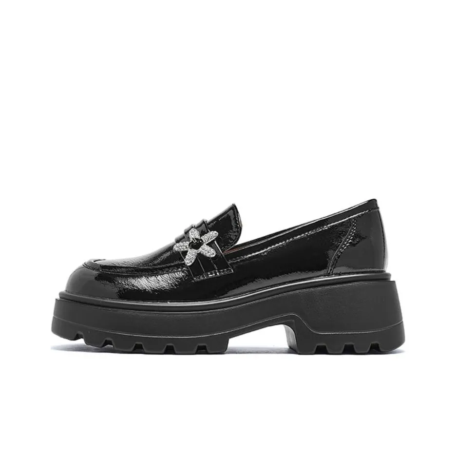 AGSDON Loafers Women's Black/Beige