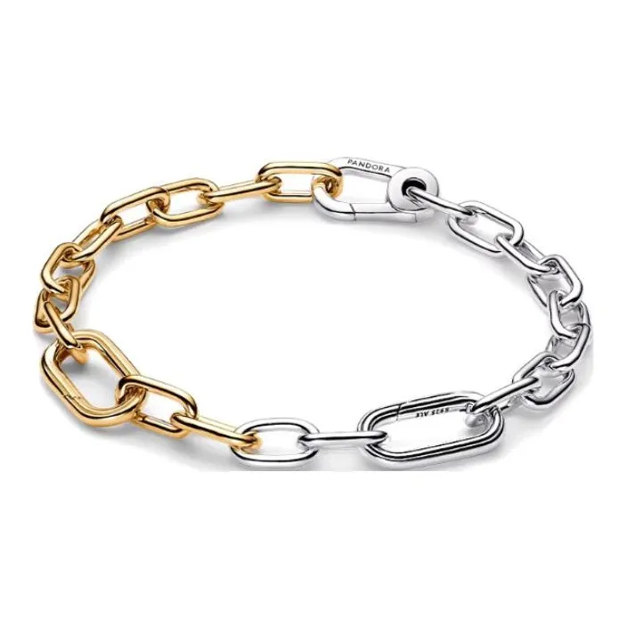 Pandora 925 Sterling Silver Bracelets Women's Gold/Silver