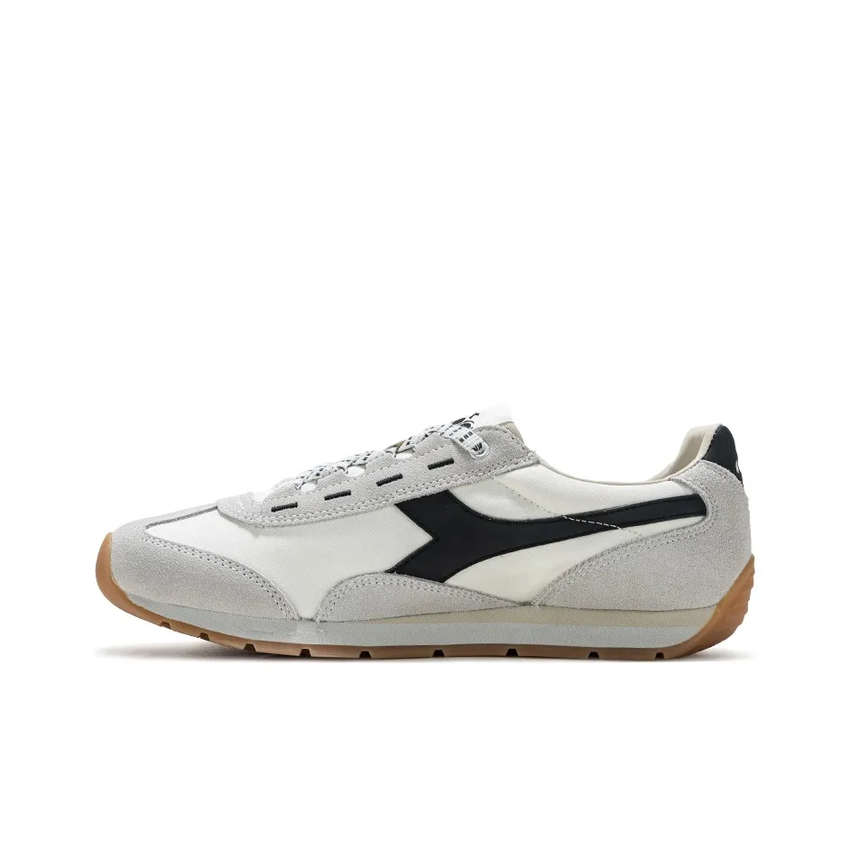 Diadora Устойчивый к истиранию Низкий Топ Casual Унисекс Белый
