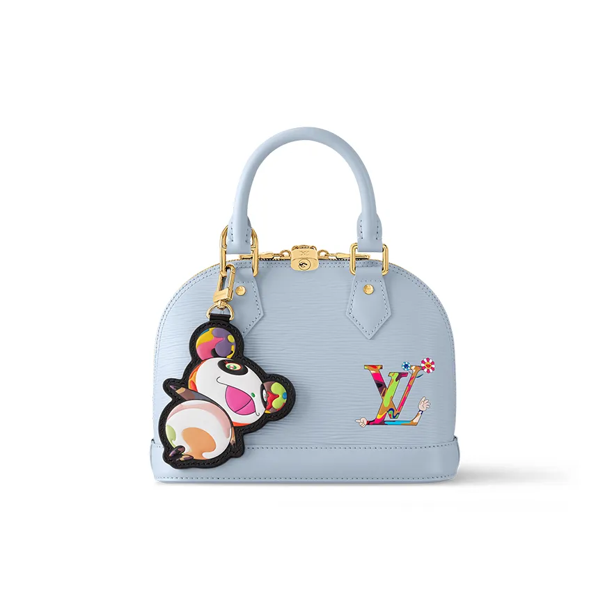 LOUIS VUITTON X Takashi Murakami Alma Bb Washed Blue