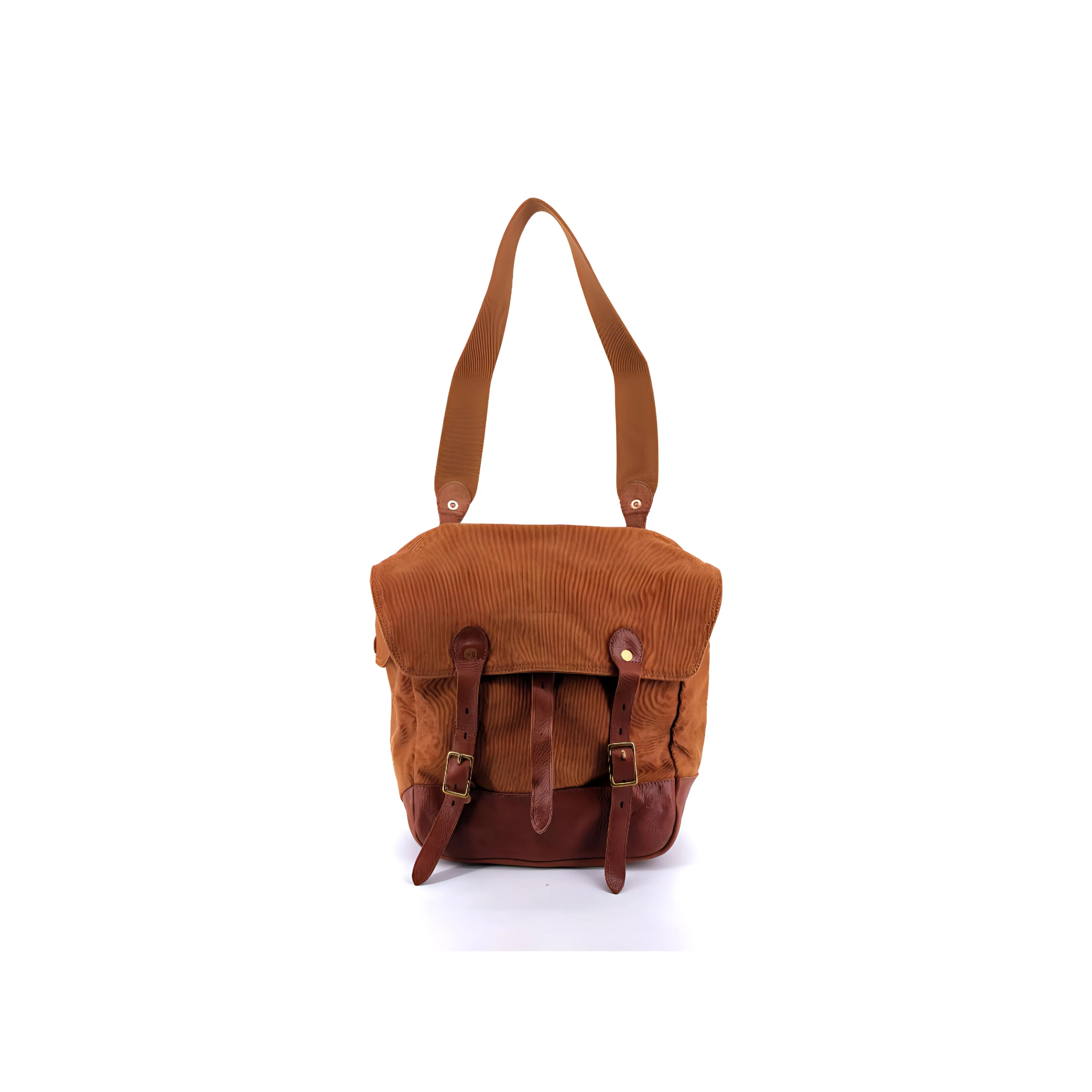 Alternative Country Canvas Bag Crossbody Bag Shoulder Bag Unisex Brown