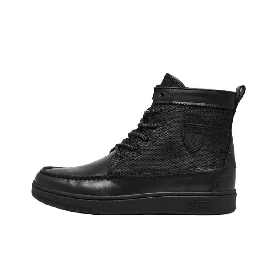 Polo Ralph Lauren Ranger Ankle Boots Men's Black