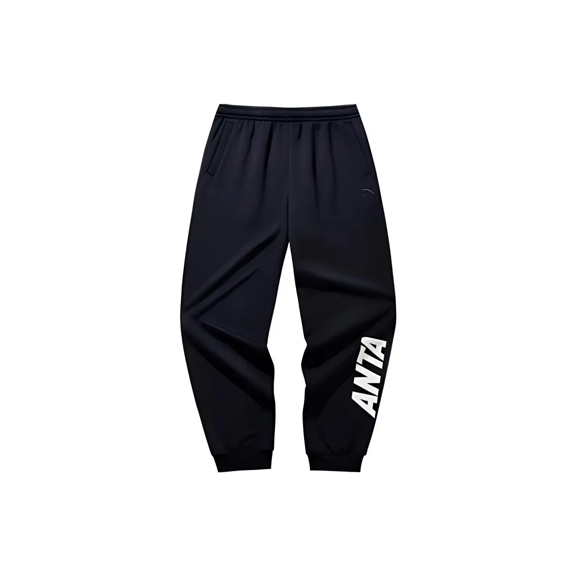 ANTA Life Collection Вязаные тренировочные брюки Мужские Основной черный
