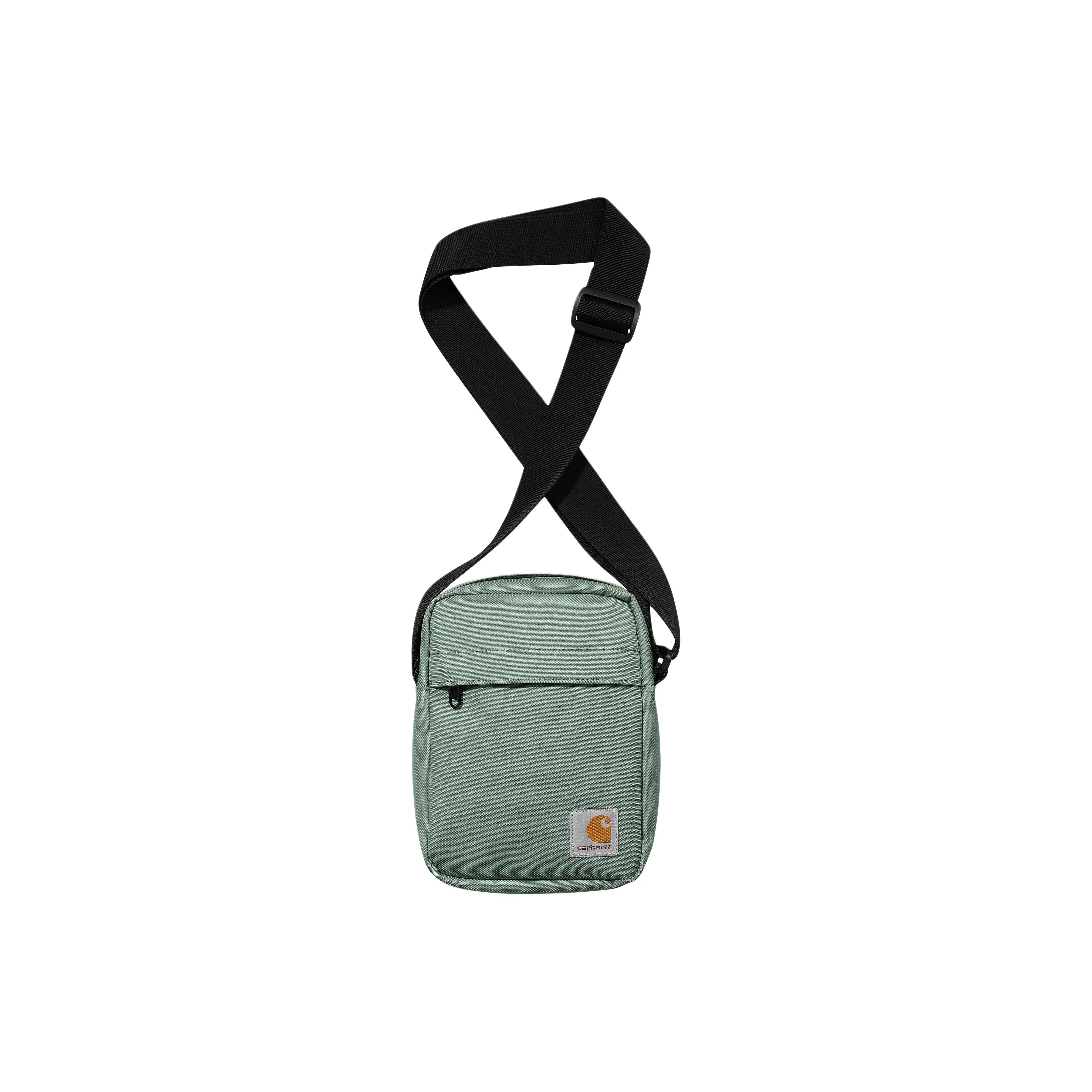 Carhartt WIP Jake Полиэстер Кроссбоди Сумка через плечо Унисекс Серебряный Сосновый зеленый