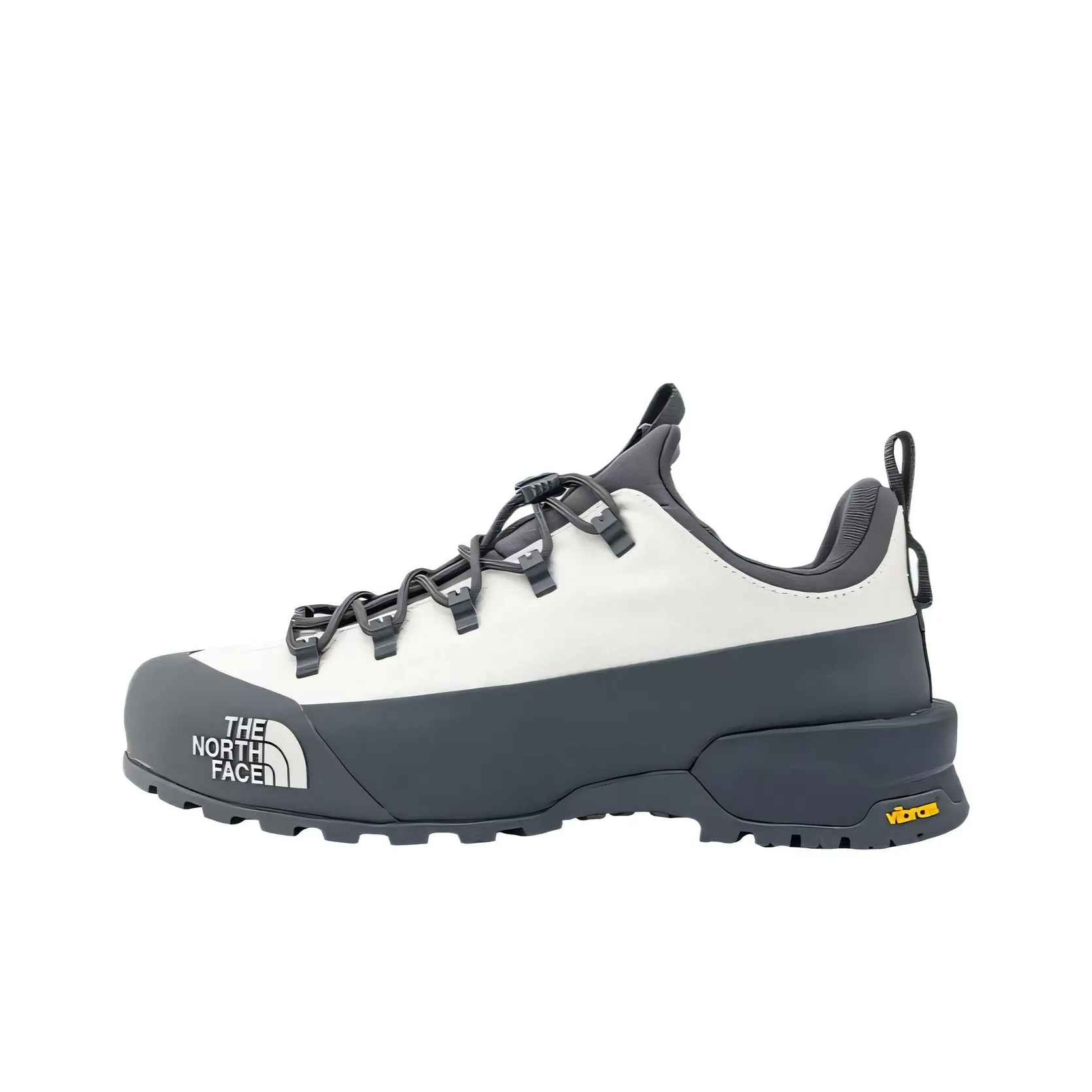 THE NORTH FACE GLENCLYFFE Abrasion Resistant Grip Low Top Hiking Shoes Unisex Dune White