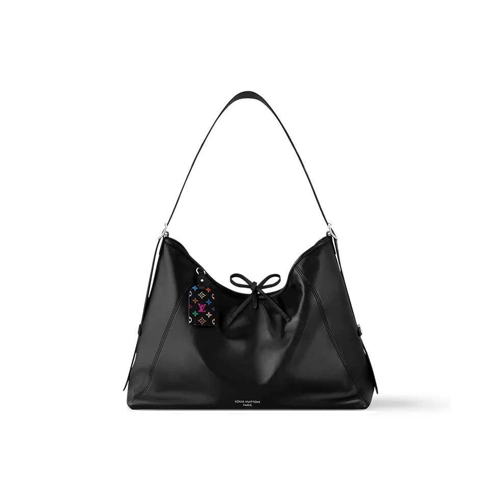 LOUIS VUITTON X Takashi Murakami CarryAll Vibe Mm Black