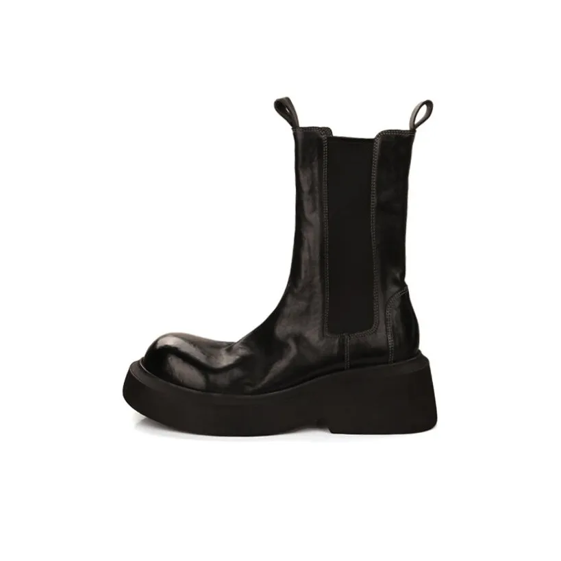 STUDIO LEE Короткий Челси Женские Черный