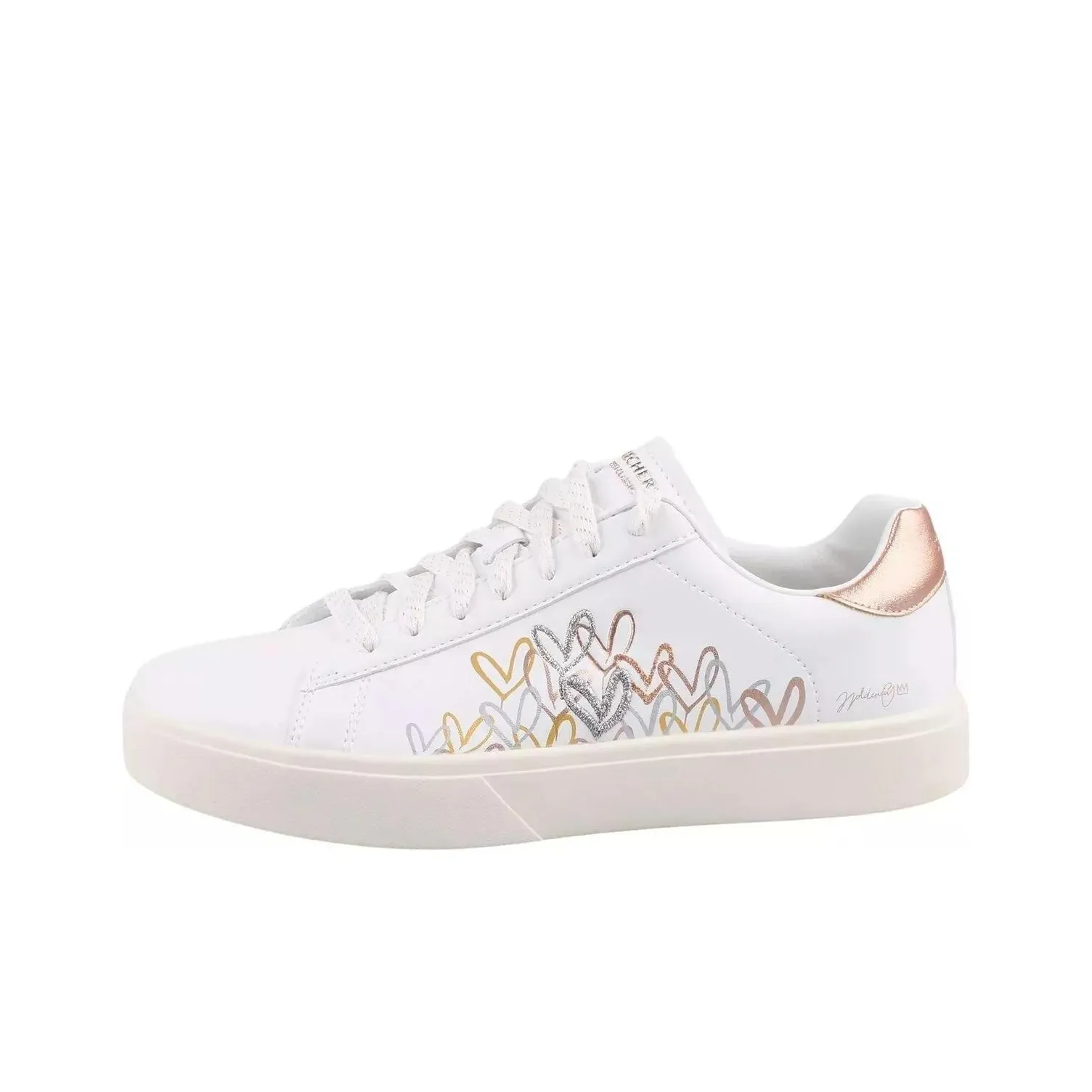 Skechers Eden LX Low Top Skateboard Shoes Women's White