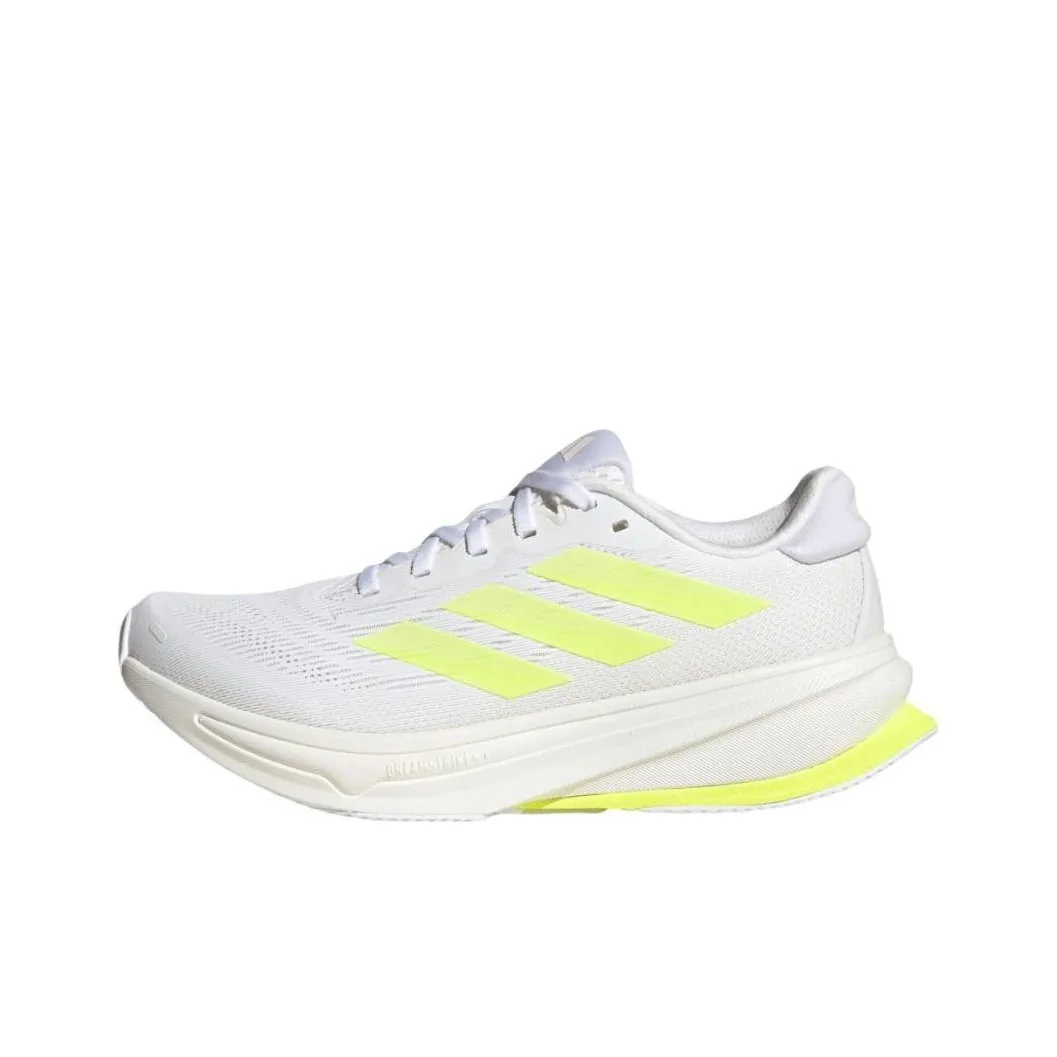 Adidas Supernova Slip Резистентный к истиранию Низкий Топ Повседневные Беговые кроссовки Женские Белые