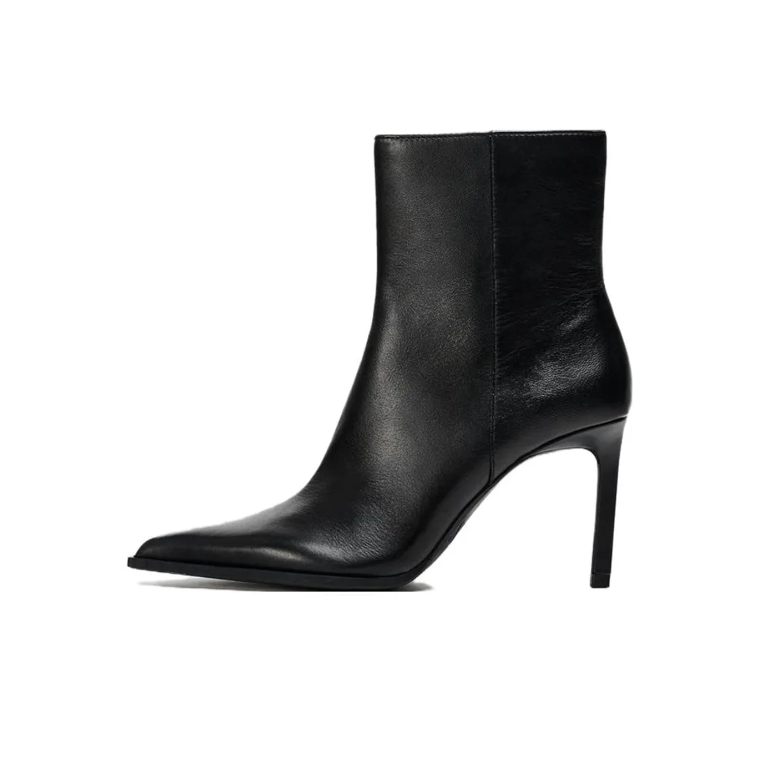 ZARA Ankle Boots 8.5cm Women's Black