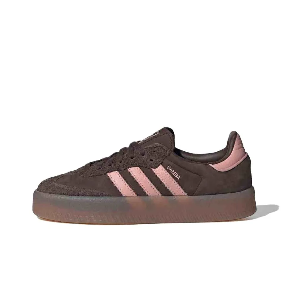 Adidas Originals Sambae Dark Brown Wonder Mauve Women's