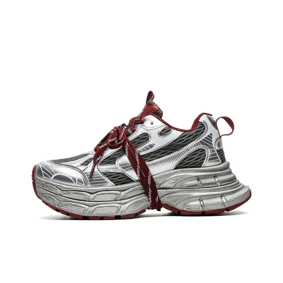 B.Duck Snake Year CNY Collection Зодиакальный год визуально увеличивает рост Легкий Низкий Топ Толстая подошва Кроссовки Женские