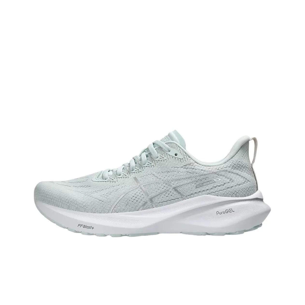 Asics GT 2000 13 Устойчивый к истиранию Низкий Топ Тренировочная Обувь для Бега на длинные дистанции Женская Циановый